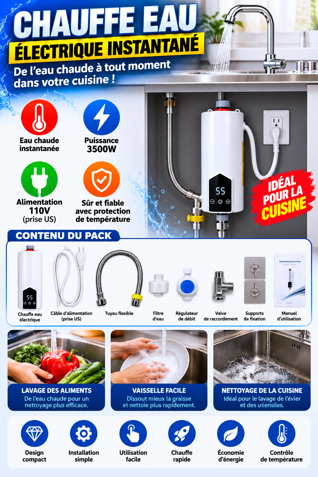 CHAUFFE EAU PORTABLE