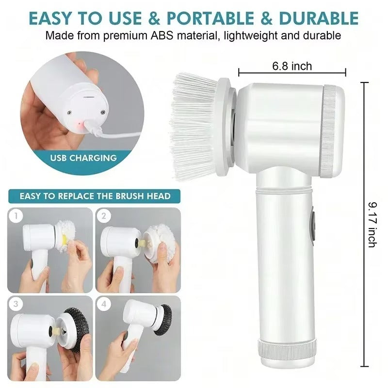 5 EN 1 BROSSE DE NETTOYAGE