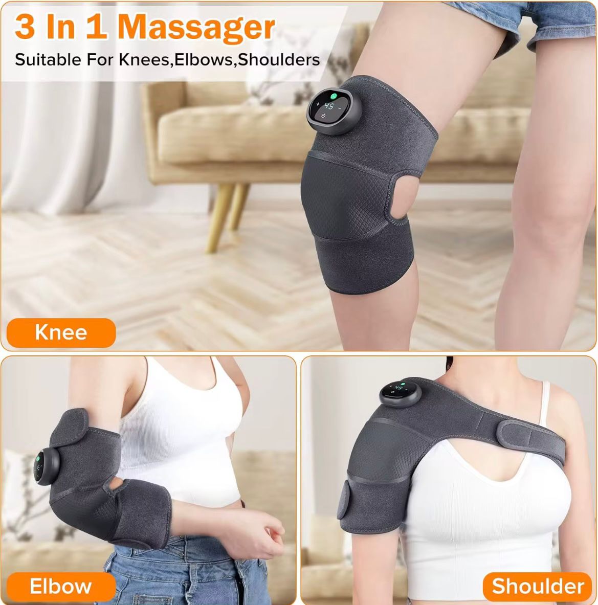 MASSAGE GENOU ELECTRIQUE